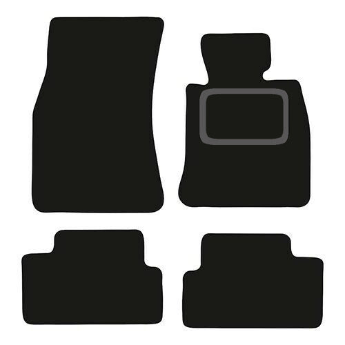 BMW 6 SERIES E63 COUPE 2003 TO 2011 TAILORED BLACK CARPET CAR FLOOR MATS