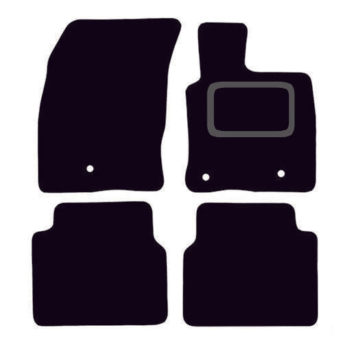 FORD KUGA 2019 TO PRESENT TAILORED BLACK CARPET CAR FLOOR MATS