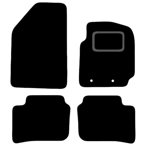 HYUNDAI i10 2020-TO-PRESENT TAILORED BLACK CARPET CAR FLOOR MATS