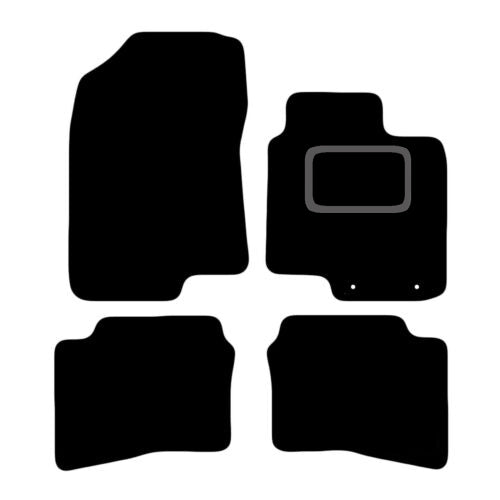 HYUNDAI i20 2020-TO- PRESENT TAILORED BLACK CARPET CAR FLOOR MATS