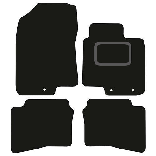 HYUNDAI i20 2014-2020 TAILORED BLACK CARPET CAR FLOOR MATS
