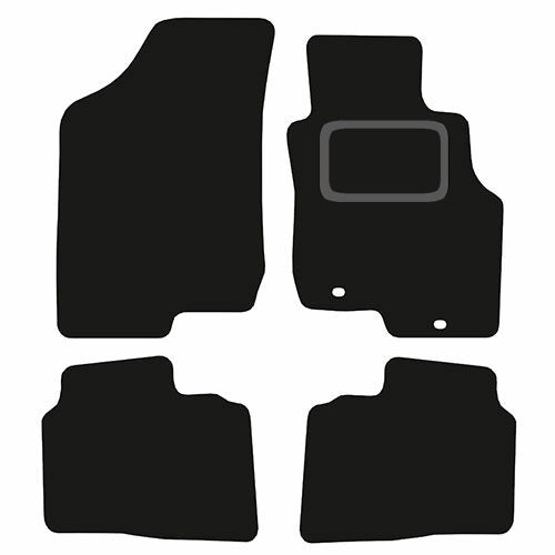 HYUNDAI i30 2007-2009 TAILORED BLACK CARPET CAR FLOOR MATS
