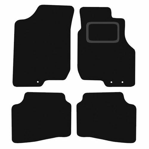 KIA CEED 2009-TO-2012 TAILORED BLACK CARPET CAR FLOOR MATS