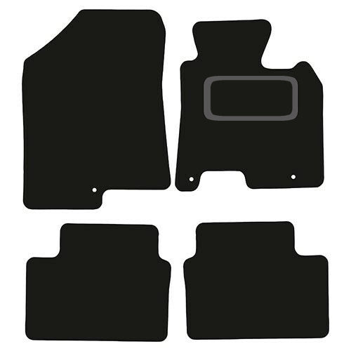 HYUNDAI i30 2012-TO-2017 TAILORED BLACK CARPET CAR FLOOR MATS
