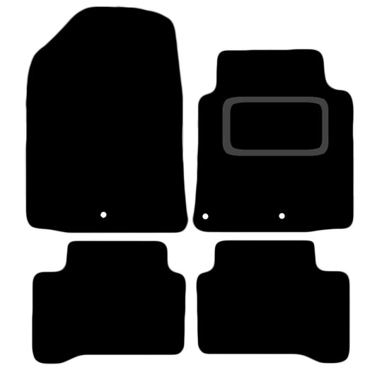 HYUNDAI IONIQ (PHEV) 2016-TO-PRESENT TAILORED BLACK CARPET CAR FLOOR MATS